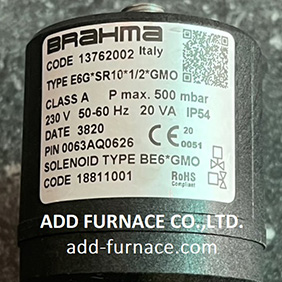 Brahma Type E6G*SR10*1/2*GMO